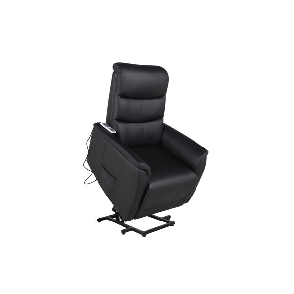 Latitude Run Pu Leather Power Massage Lift Recliner Chair With Heat